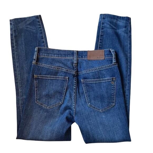 Madewell High Rise‎ Skinny Blue Jeans Size 24 - Picture 2 of 8